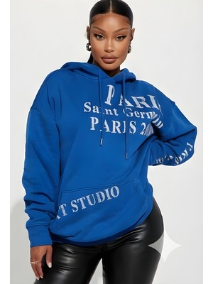 Arkkad Kadın Oversize Sweatshırt 3iplik