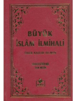 Merve Yayınları Büyük Islam Ilmihali