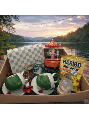 OEM Sevgililer Gününe Özel Çanta  Atlı Karınca Gezegen Küre Reöalı Kadın Konsept Premium Hediye Kutusu