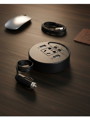 Teknodayım Çok Amaçlı Araç Power Charger Yüksek Verimli Güç Dönüştürücü