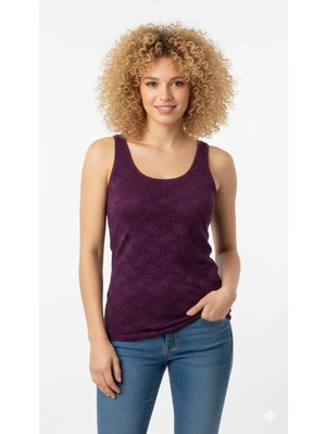 İlkyaz Fashion Ieg™ Dorya Dantelli Kalın Askılı Atlet 1031