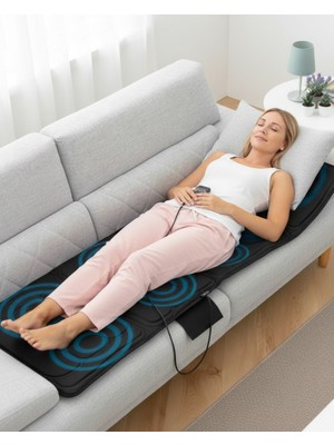 Adat Titreşimli Isıtmalı Masaj Yatağı Sırt Boyun ve Tüm Vücut Rahatlatıcı