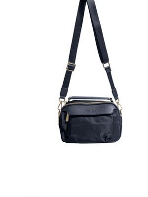 Silver & Polo SP1222 Kadın Çapraz Çanta Saten Siyah