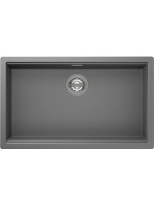 Schock - Lahti N100XL Croma 70 cm Tezgahaltı/tezgahüstü Granit Evye