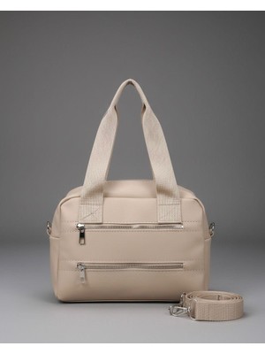 3 Gözlü Çok Bölmeli Günlük Kullanım Kadın El ve Omuz Çantası – Şık ve Fonksiyonel Tasarım