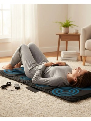 Epilons Isıtmalı Masaj Minderi 5 Masaj Modu ve 3 Seviye Yoğunluk