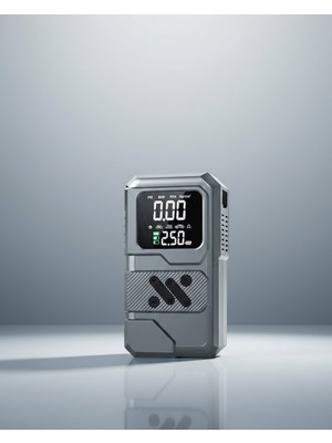 Ucuz Tekno Taşınabilir Araç Akü Takviye ve Hava Kompresörü Powerbank Özellikli