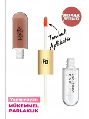 Hayal Çanta Pretty PB-408B Double Lip Oil Lipgloss -03
