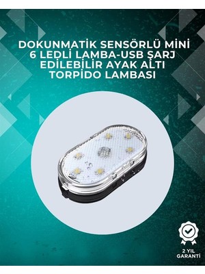 Epilons Araç Içi Dekorasyon Için Manyetik ve Yapışkanlı LED Ambiyans Lambası
