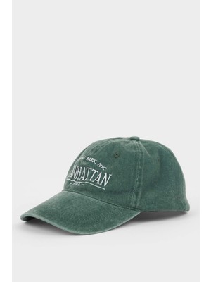 DeFacto Kadın Jean Görünümlü Cap Şapka D5613AXNS