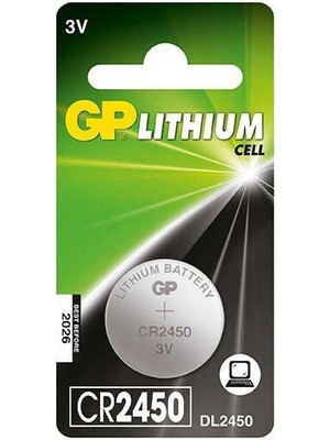 Gp CR2450 3V Lityum Pil Tekli Paket