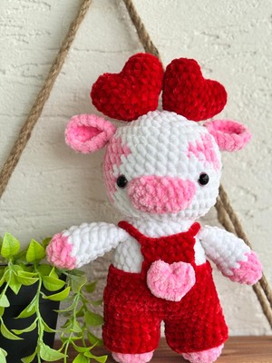 Luma Desingss Örgü Yapay Çiçek Buketi (Serina Buketi)