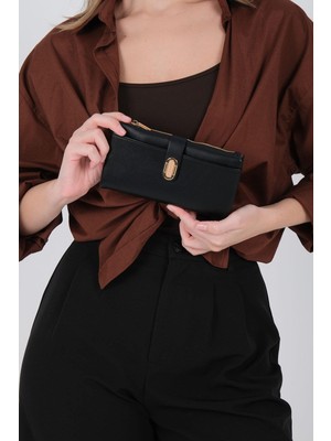 Silver & Polo SP1198 Cüzdan & Kartlık Mini Rolax Siyah