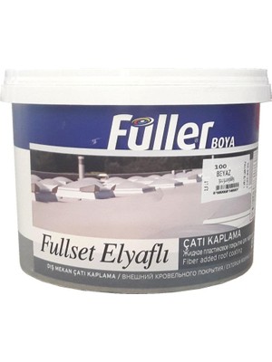 Pazarcan Fullset Elyaflı Çatı Kaplama 0,75 Litre Beyaz