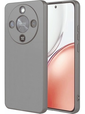 Adige Honor Magic 8 Lite Kılıf Lansman Silikon Içi Kadife