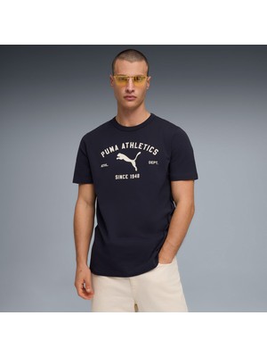 Puma Class Graphic Tee Erkek K.kol Tshırt