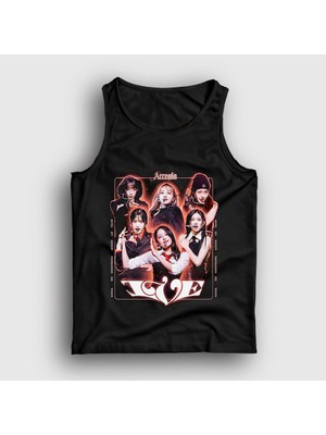 Presmono Unisex Siyah Accendio K-Pop Ive Ive Atlet