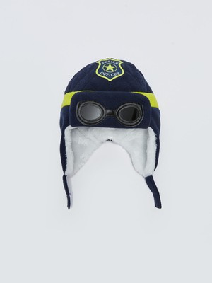 Lc Waikiki Yeni Sezon Gözlük Nakışlı Erkek Çocuk Kar Şapkası