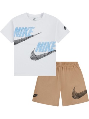 Nike Itz Relaxed Jersey Erkek Çocuk Şort Takım