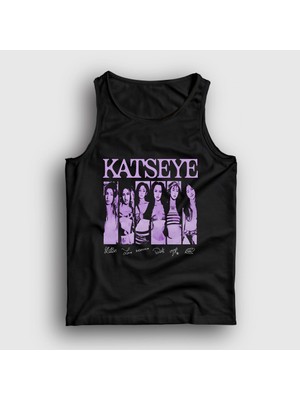 Presmono Unisex Siyah All K-Pop Katseye Atlet