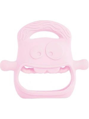 Shoplet Buğz Pembe Bebek Silikon Diş Kaşıyıcı