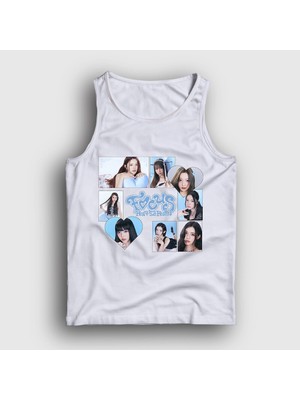 Presmono Unisex Beyaz Band K-Pop Focus HEARTS2HEARTS Atlet