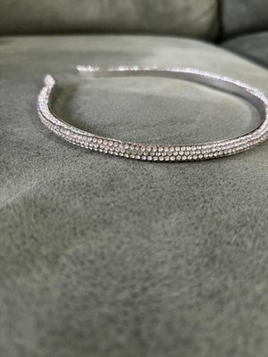 Boncukcu Abla Kristal Taşlı  Taç