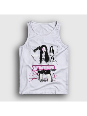 Presmono Unisex Beyaz I Did K-Pop Yves Loona Atlet