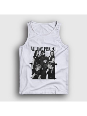 Presmono Unisex Beyaz Band K-Pop Allday Project Atlet