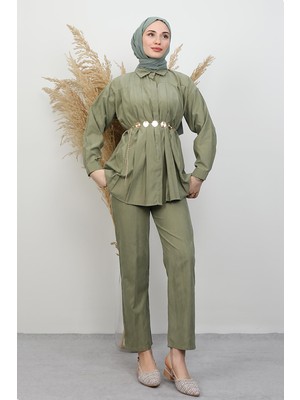 Judy Zincir Kemer Takım Soft Yeşil