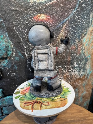 Polyester Astronot Obje (30X17X15)