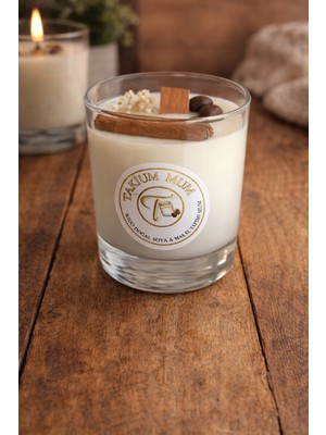 Kahve Kokulu Doğal Soya Wax Mum