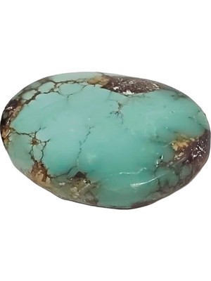 Hasyılmaz Doğal Iran Nişabur Firuze (Turkuaz) Taşı 32,90 Karat - 6,55 Gram T074