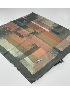 Miray Nevada Büyük Boy Organik Pamuk Eşarp - 120 x 120 - 06246 05