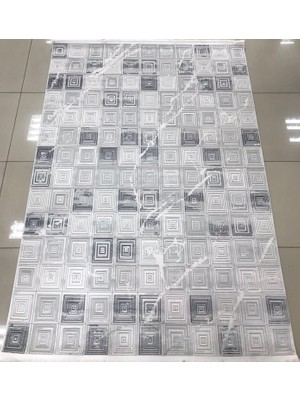 LİPARİS HALI Liparis Halı Toscana 272 Gri Antrasit Serisi Triko Akrilik Salon Oturma Yatak Odası Halısı