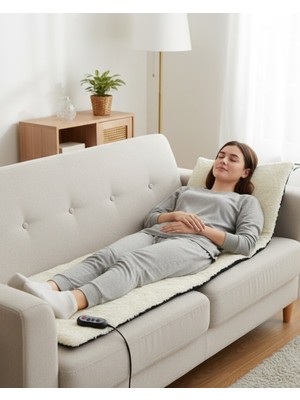 Karahanbey Isıtmalı Titreşimli Masaj Yatağı Tüm Vücut Rahatlatıcı Sistem - Lisinya