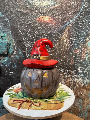 El Boyaması Polyester Balkabağı