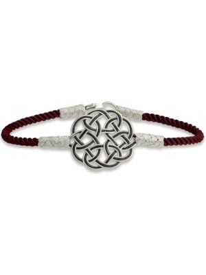 Bazarhane Gümüş Kazaziye Örgü Bileklik