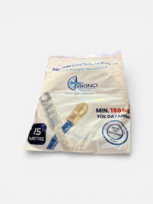 Akıncı 15 Metre Elektrik Kılavuzu Çelik A++ Kalite