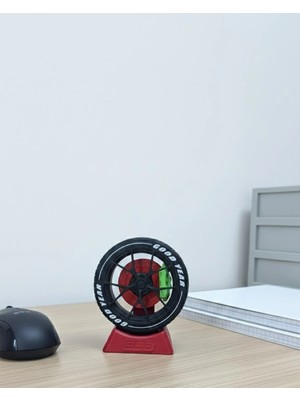 Shoplet Buğz Jant Tasarımlı Masa Üstü Ofis Dekoru Spor Tasarım Aksesuar