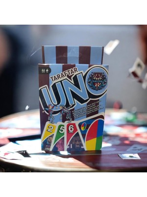 Emrah Gültekin Uno Taraftar Kartları 7+ Yaş Aile ve Arkadaşlar Için Eğlenceli Kart Oyunu Kalın Deste