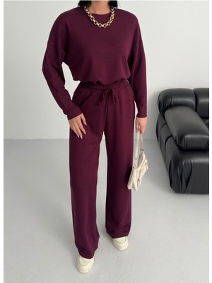 Bejna Kadın Modal Uzun Kolu Soft Touch Spor Takım