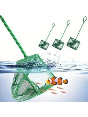 Shoplet Buğz Akvaryum Balık Yakalama Kepçesi 3 Inç 7 cm