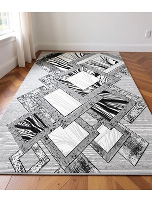 Geometrik Desen Modern Halı Dekoratif Kilim