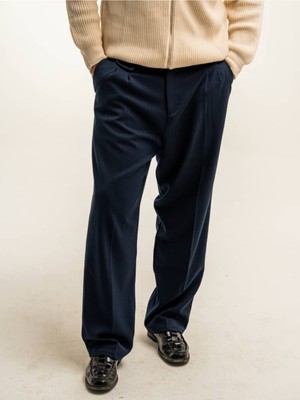 Erkek Baggy Kesim Kumaş Pantolon