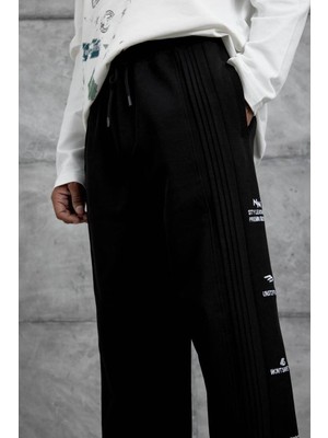 Yazılı Baggy Kalıp Eşofman Altı