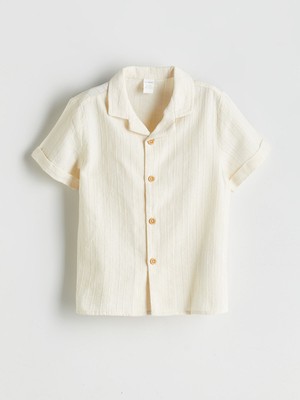 Lc Waikiki Yeni Sezon Basic Kısa Kollu Erkek Çocuk Gömlek