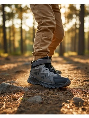 Foopi Trekfo Erkek Trekking Cırtlı-Lastikli Çocuk Botu 31-35
