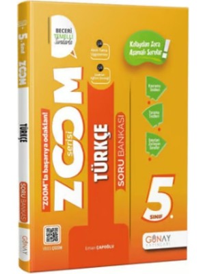 Karma Kitaplar Günay Yayınları 5. Sınıf Türkçe Zoom Serisi Soru Bankası
