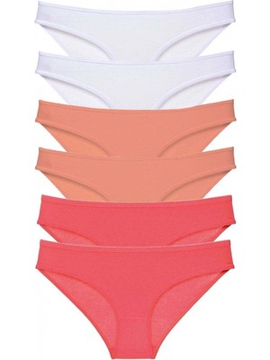 Marsilyan 6 Adet Süper Eko Set Likralı Kadın Slip Külot 551